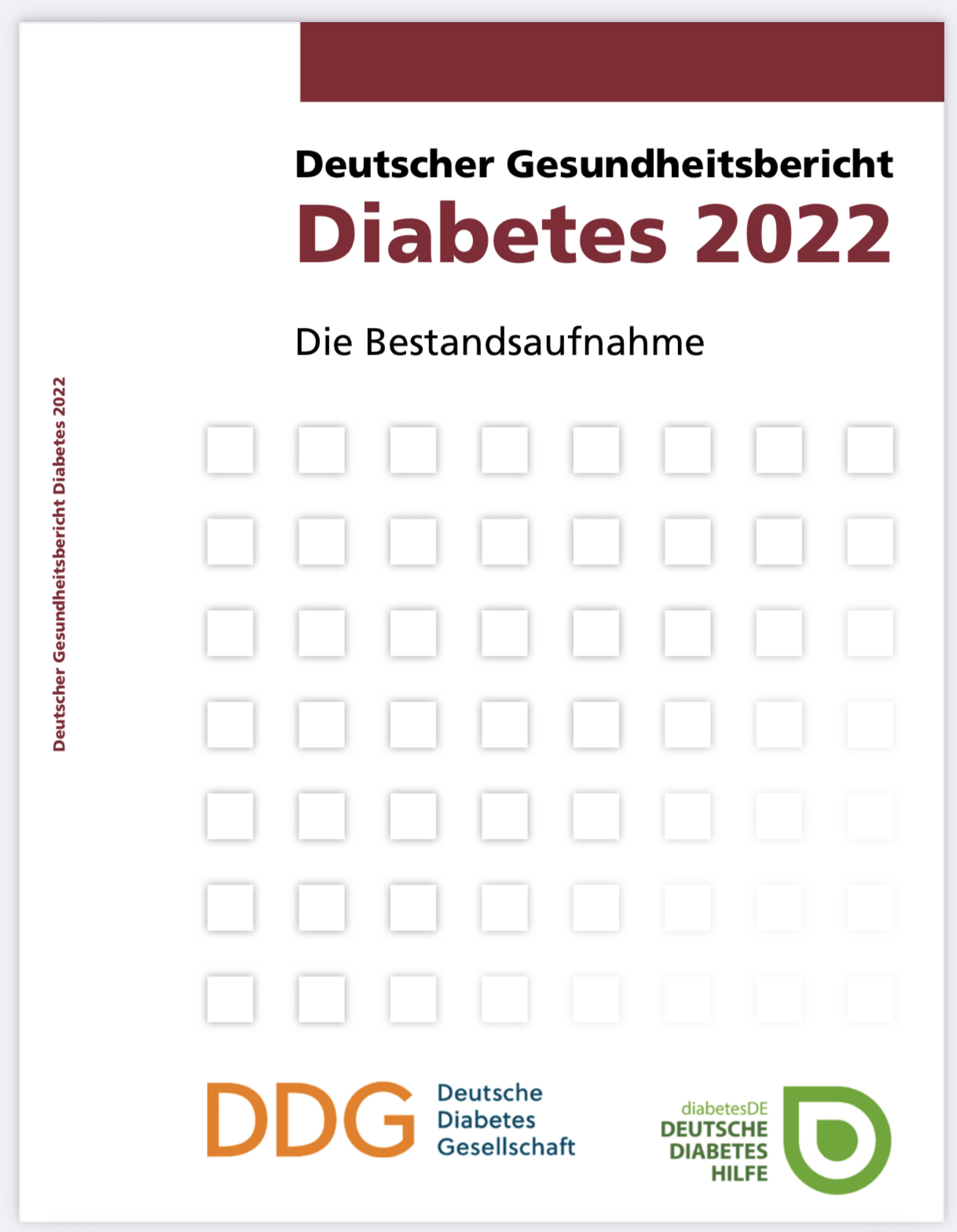 Cover - Deutscher Gesundheitsbericht Diabetes 2022